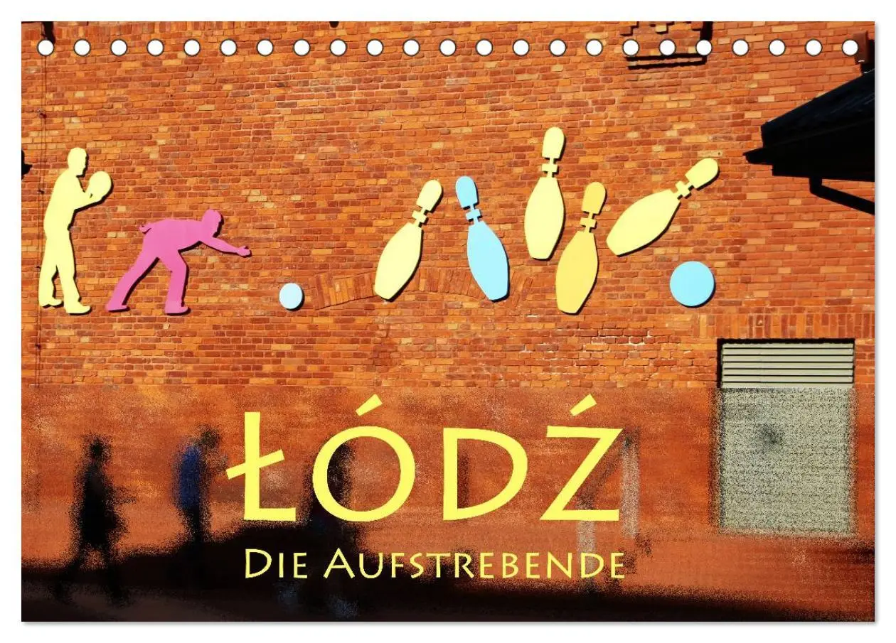Cover: 9783516045185 | Lodz, die Aufstrebende (Tischkalender 2026 DIN A5 quer), CALVENDO...