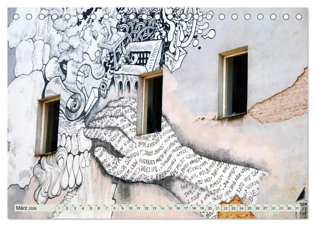 Bild: 9783516045185 | Lodz, die Aufstrebende (Tischkalender 2026 DIN A5 quer), CALVENDO...
