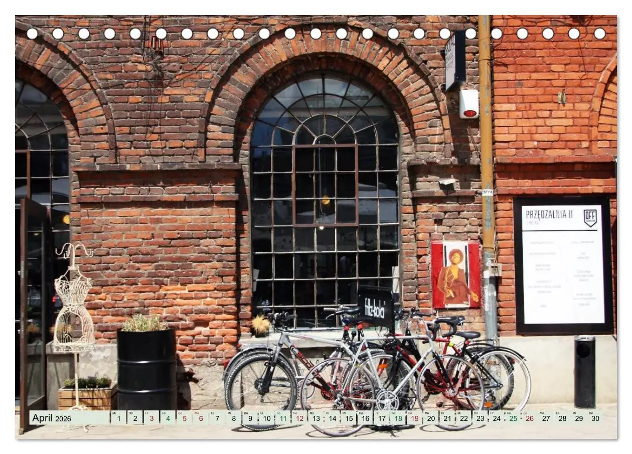 Bild: 9783516045185 | Lodz, die Aufstrebende (Tischkalender 2026 DIN A5 quer), CALVENDO...
