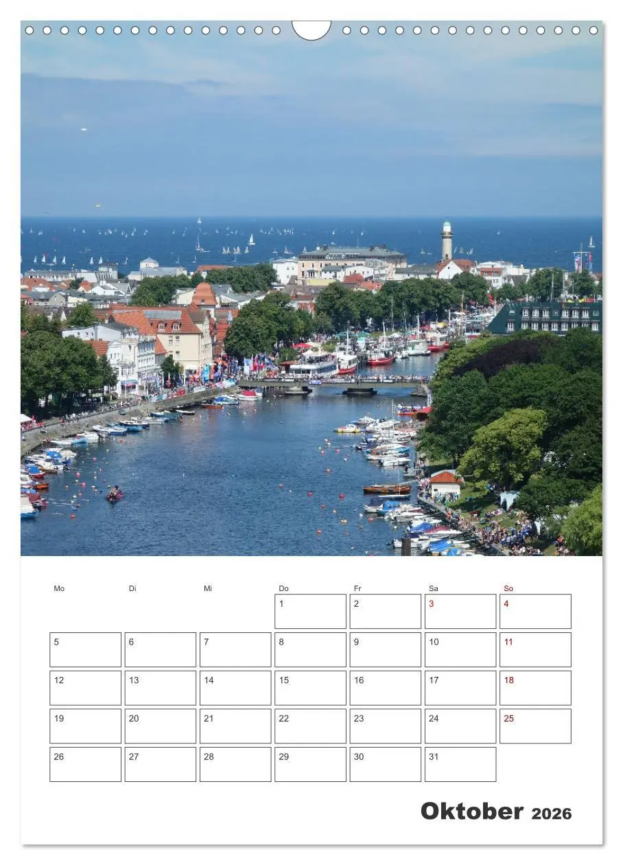 Bild: 9783516355185 | Warnemünde Urlaub für zu Hause (Wandkalender 2026 DIN A3 hoch),...