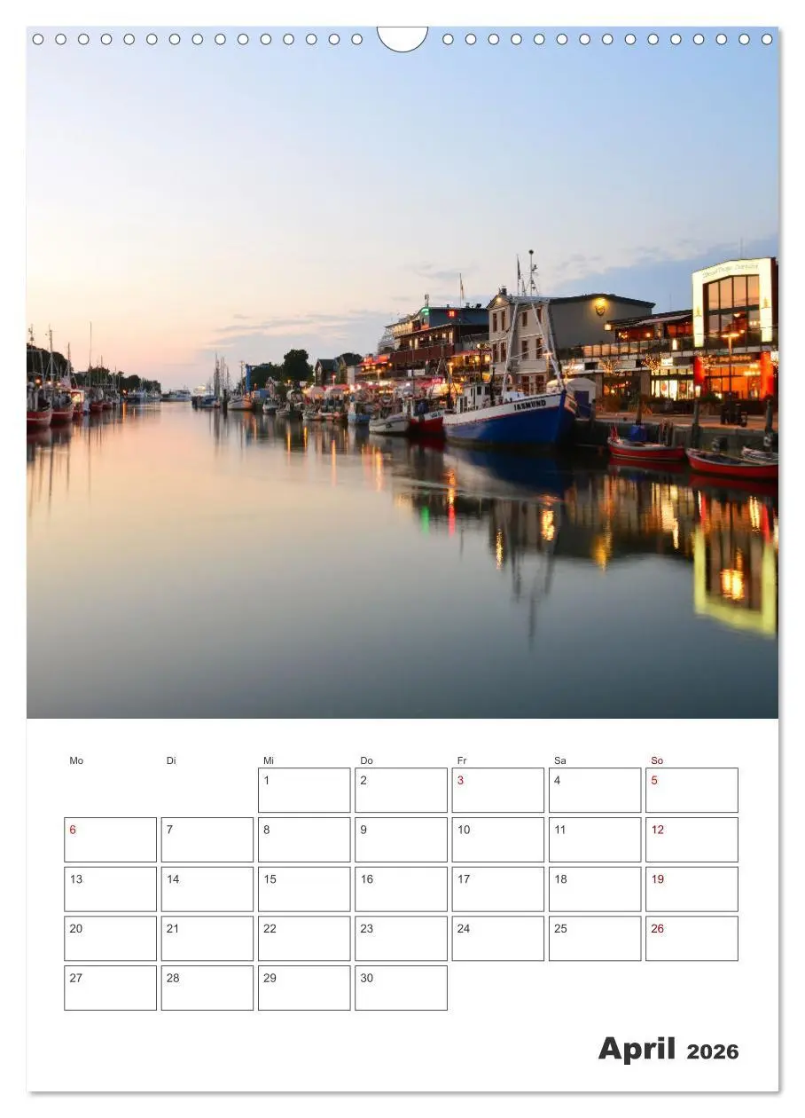 Bild: 9783516355185 | Warnemünde Urlaub für zu Hause (Wandkalender 2026 DIN A3 hoch),...