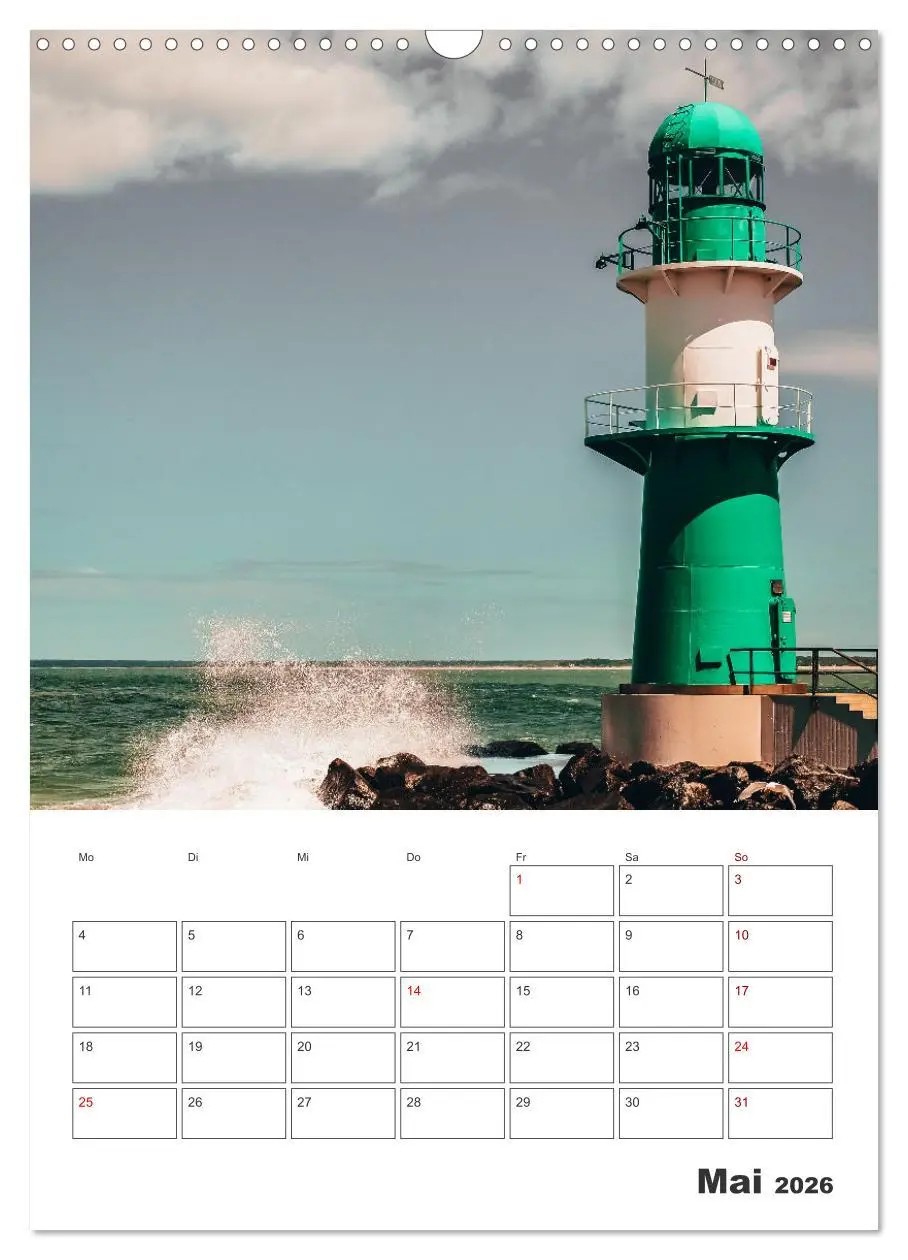 Bild: 9783516355185 | Warnemünde Urlaub für zu Hause (Wandkalender 2026 DIN A3 hoch),...
