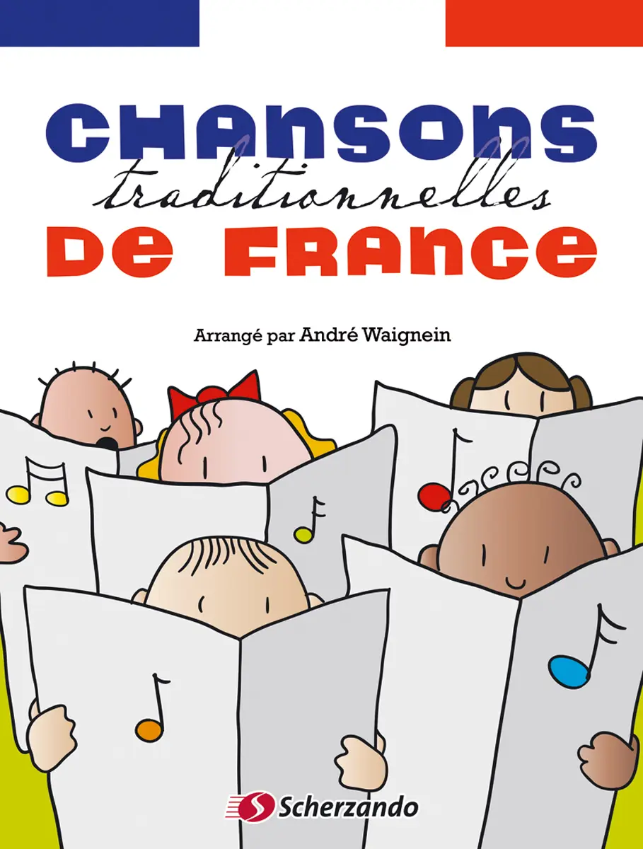 Cover: 9789043125185 | Chansons traditionnelles de France | Songbuch (Saxophon) | Buch + CD