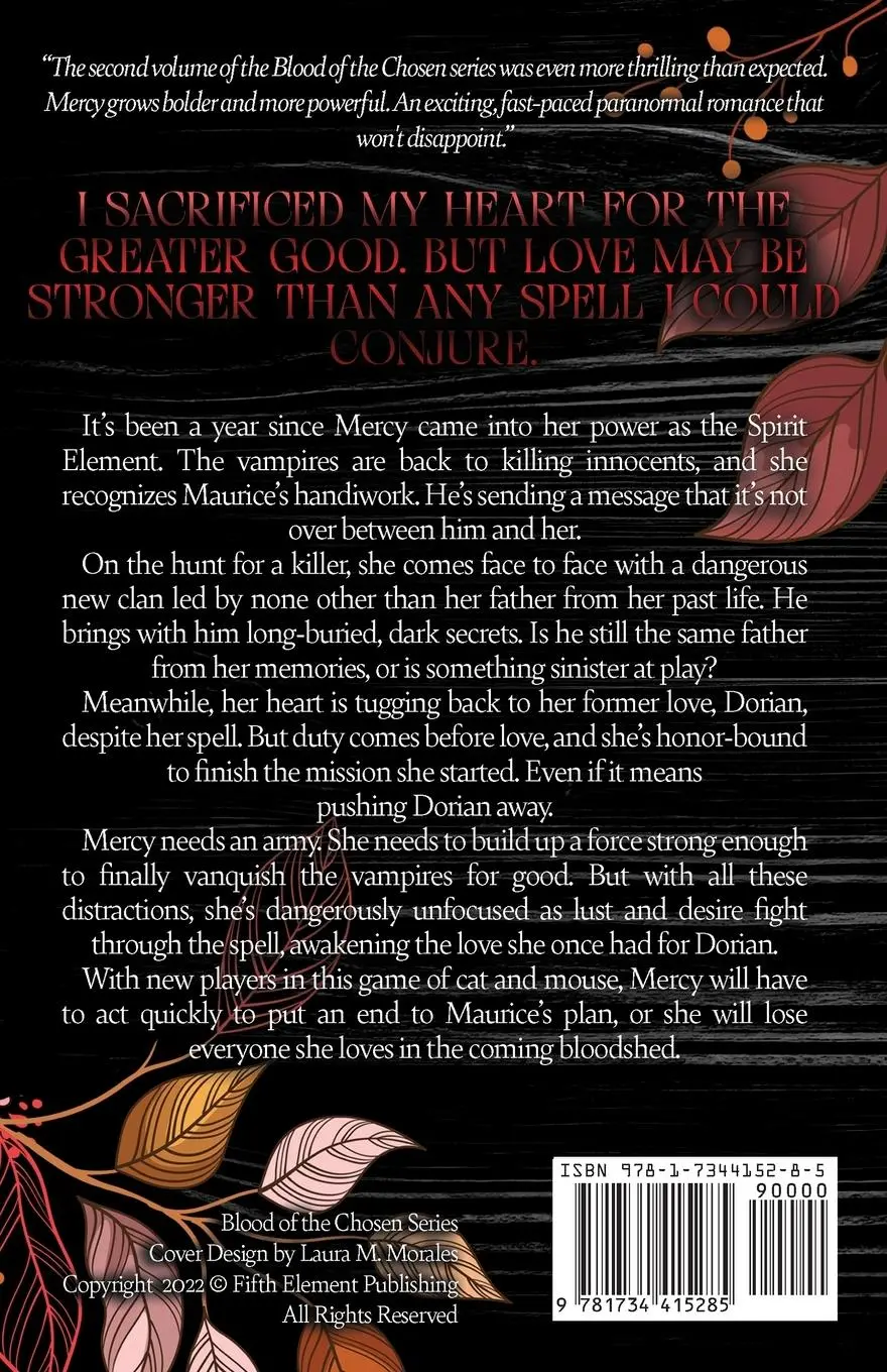 Rückseite: 9781734415285 | Taken | An Adult Vampire and Witch Romance &amp; Urban Fantasy | Blade