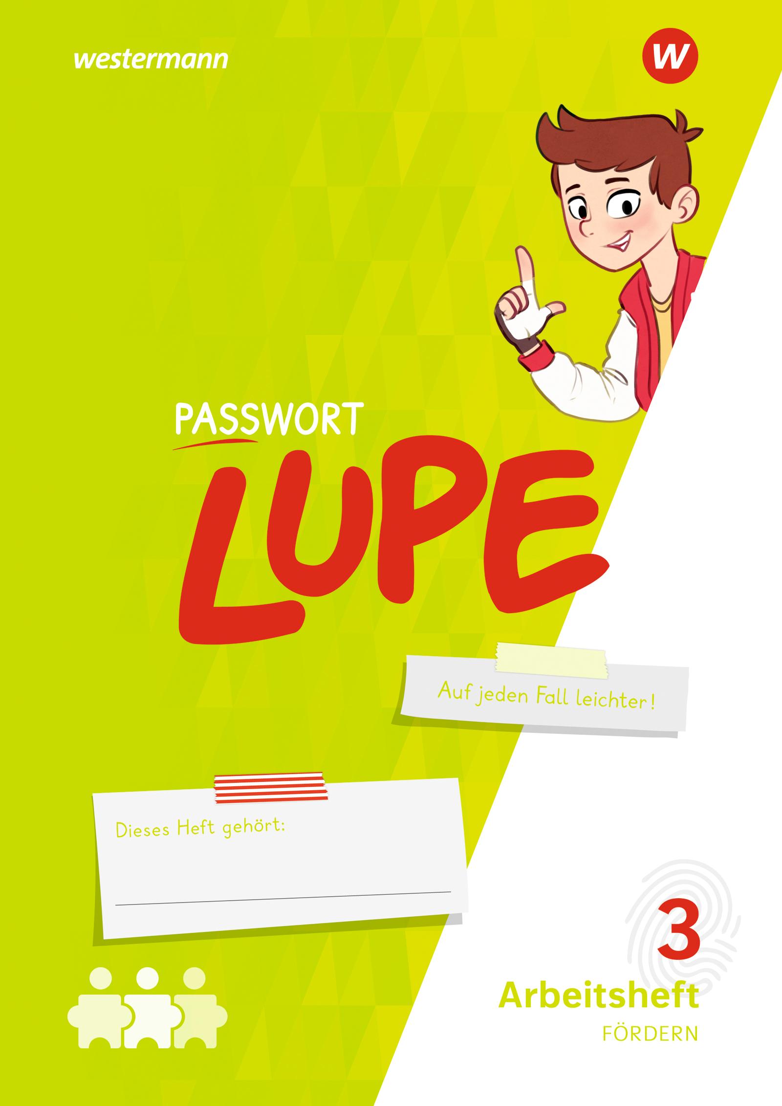 Cover: 9783141415285 | PASSWORT LUPE - Sprachbuch. Arbeitsheft 3: Fördern | Belenko (u. a.)