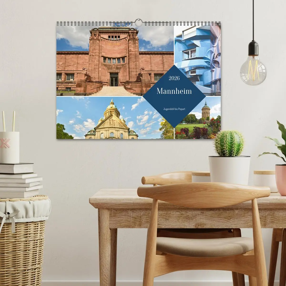 Bild: 9783457565285 | Mannheim - Jugendstil bis Popart (Wandkalender 2026 DIN A3 quer),...