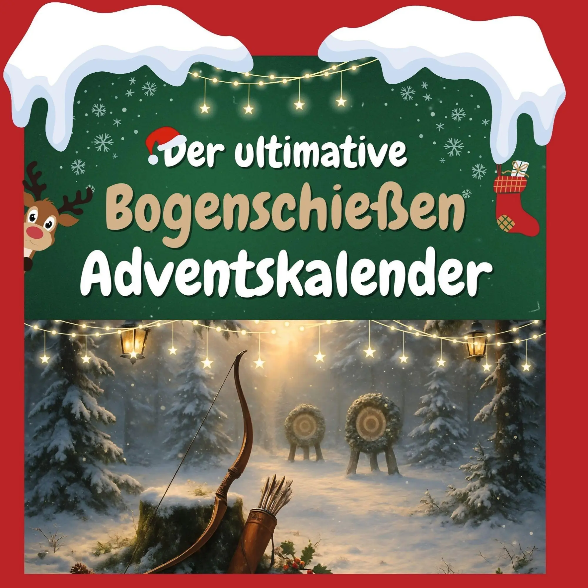 Cover: 9783695305285 | Der ultimative Bogenschießen-Adventskalender | Oliver Schmied | Buch