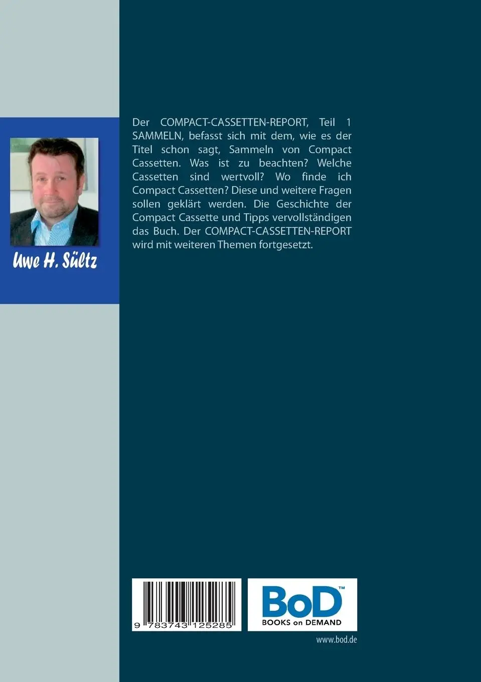 Rückseite: 9783743125285 | Compact Cassetten Report - Teil 1: Sammeln - Tipps - Kaufberatung -...