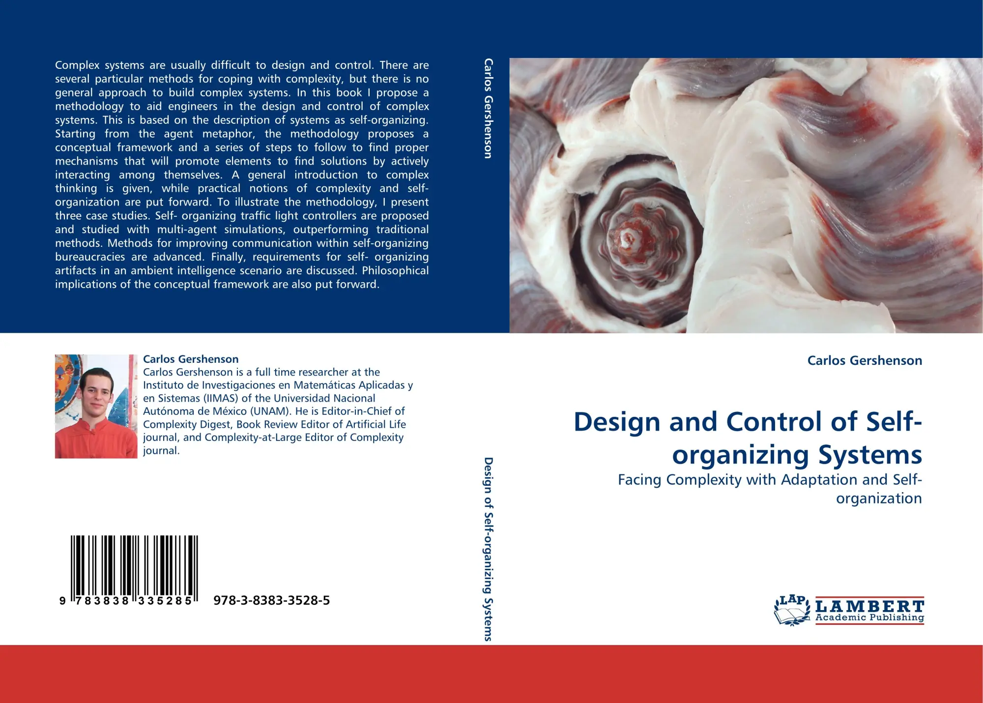 Cover: 9783838335285 | Design and Control of Self-organizing Systems | Carlos Gershenson