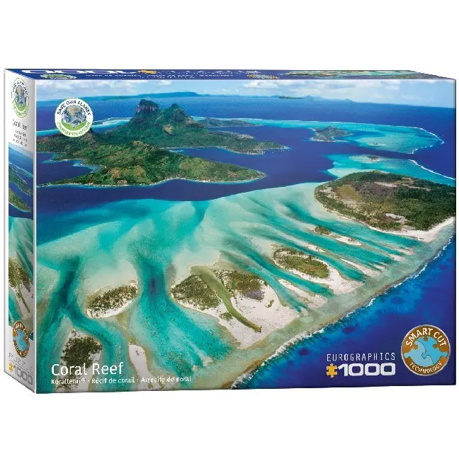 Cover: 628136655385 | Rette den Planeten - Korallenriff (Puzzle) | Spiel | In Spielebox