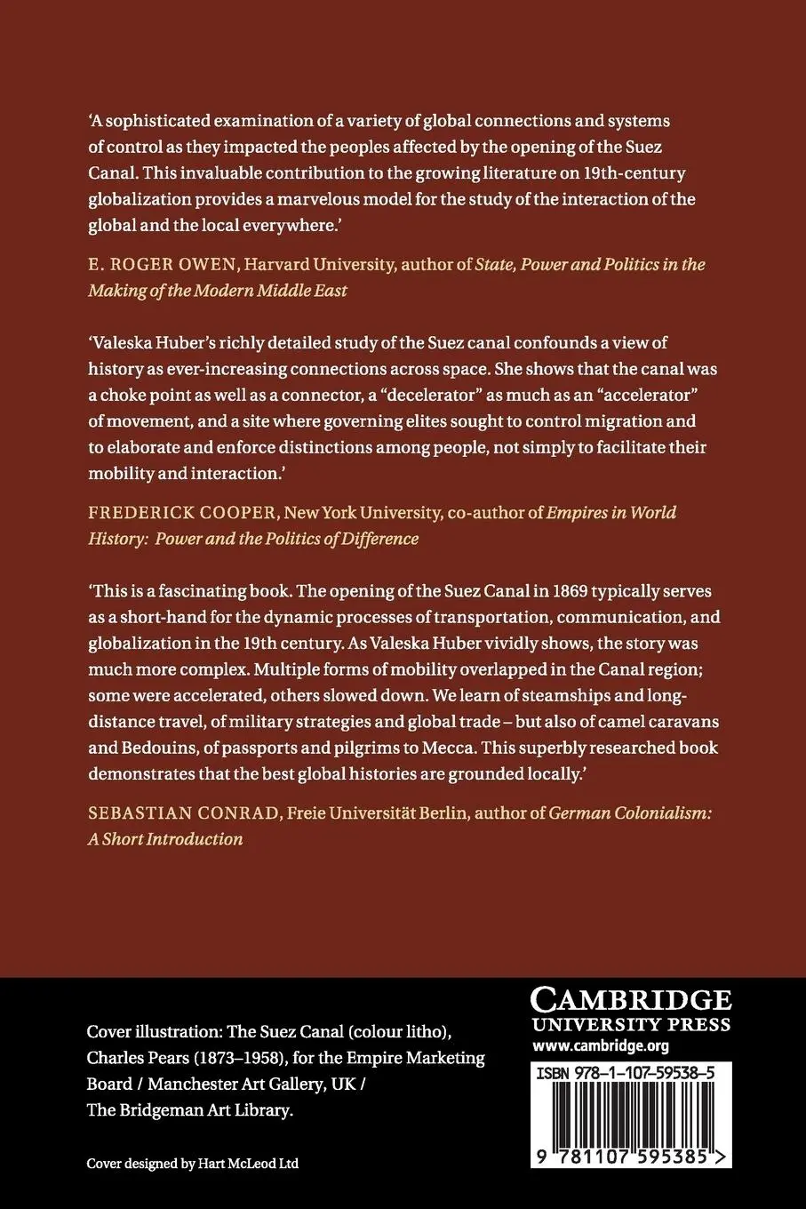 Rückseite: 9781107595385 | Channelling Mobilities | Valeska Huber | Taschenbuch | Englisch | 2015