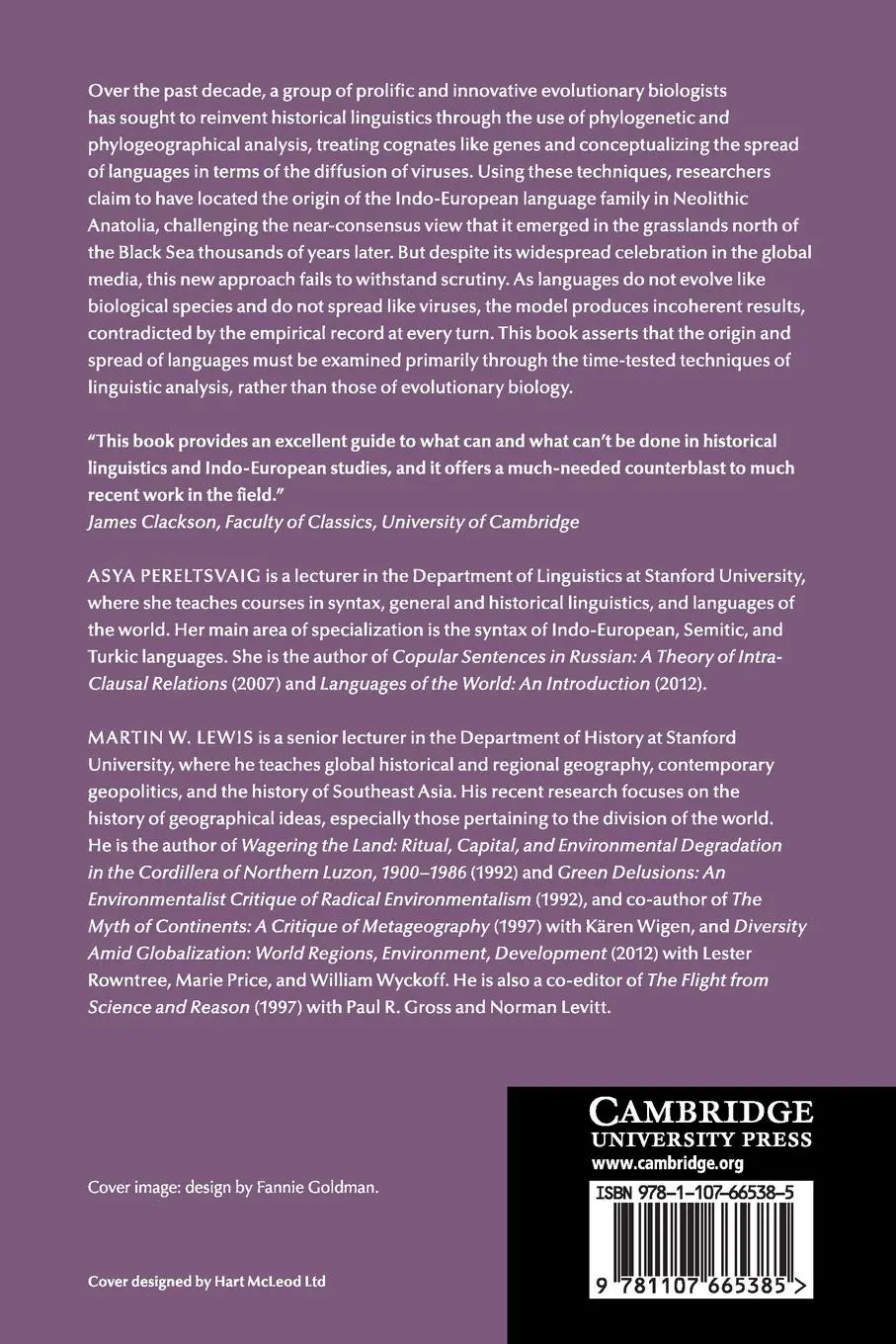 Rückseite: 9781107665385 | The Indo-European Controversy | Asya Pereltsvaig (u. a.) | Taschenbuch