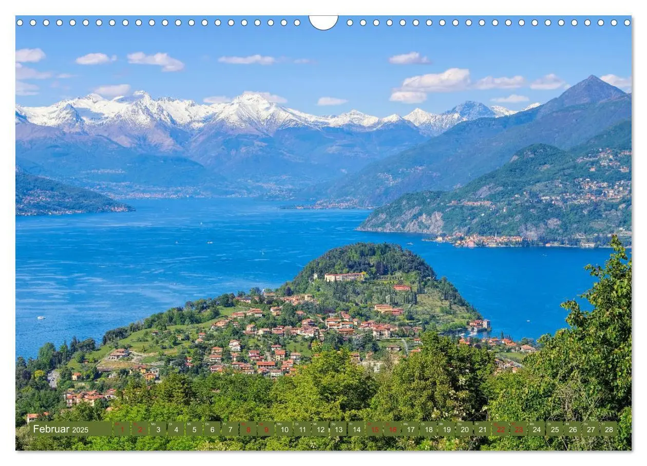 Bild: 9783435155385 | Comer See - Mediterraner Charme in alpiner Landschaft (Wandkalender...