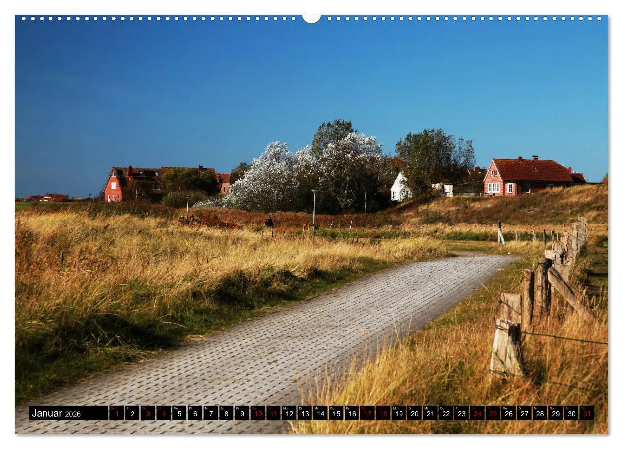 Bild: 9783457315385 | Insel Baltrum, Perle im Ostfriesischen Wattenmeer (Wandkalender...