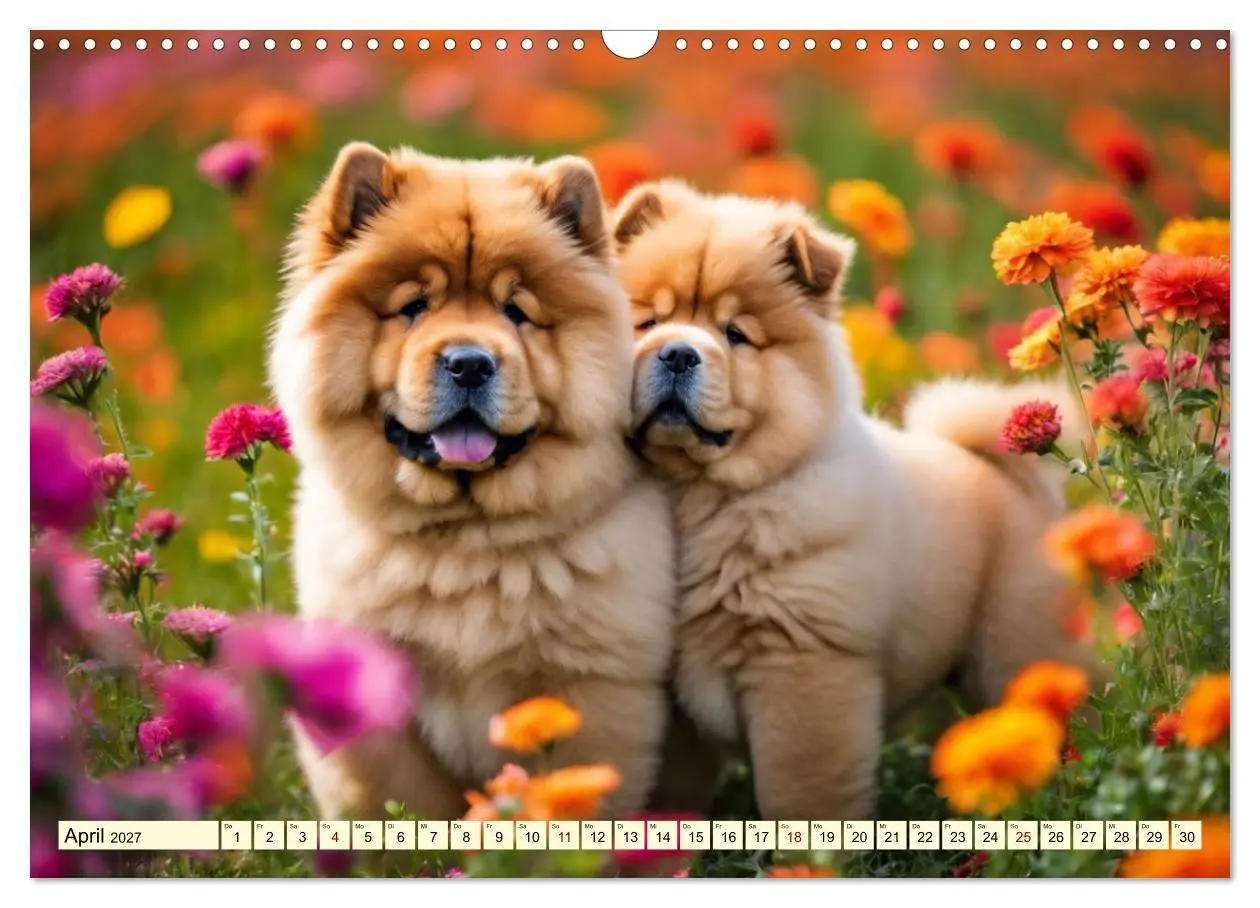 Bild: 9783569115385 | Chow Chow - der Löwenkopfhund (Wandkalender 2027 DIN A3 quer),...