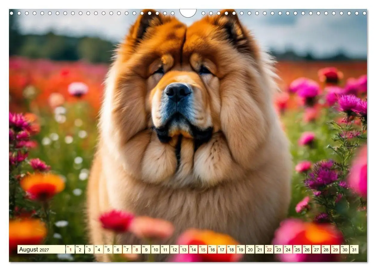 Bild: 9783569115385 | Chow Chow - der Löwenkopfhund (Wandkalender 2027 DIN A3 quer),...