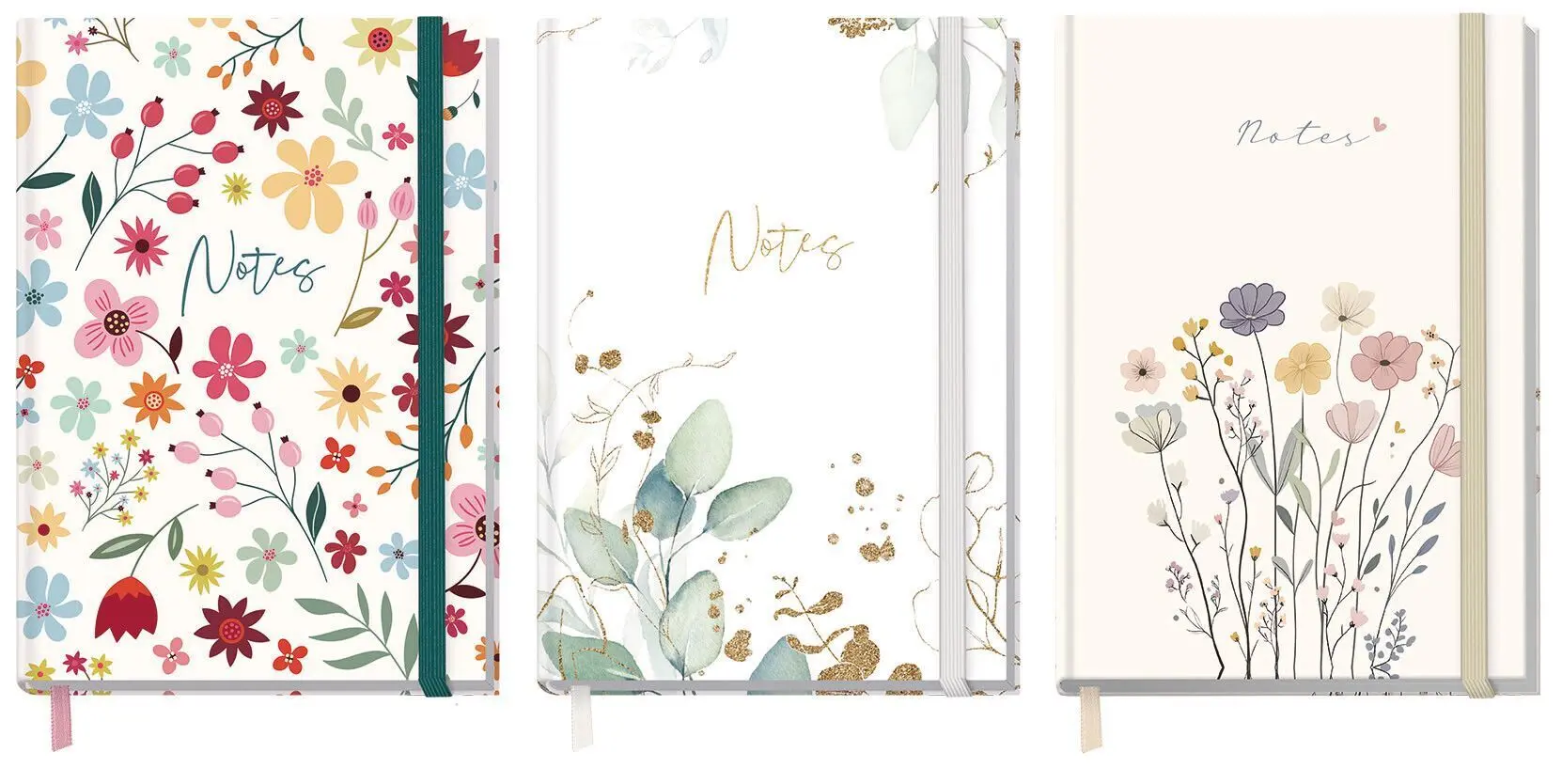 paper&you Notizbuch kariert A6+