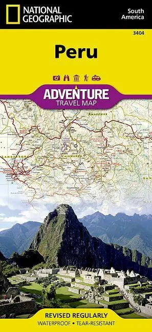 Cover: 9781566955485 | Peru Map | National Geographic Maps | (Land-)Karte | Karte/Landkarte