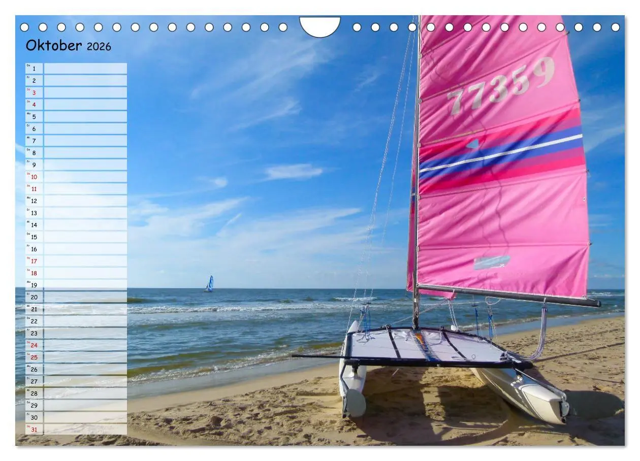 Bild: 9783457925485 | Egmond aan Zee (Wandkalender 2026 DIN A4 quer), CALVENDO...