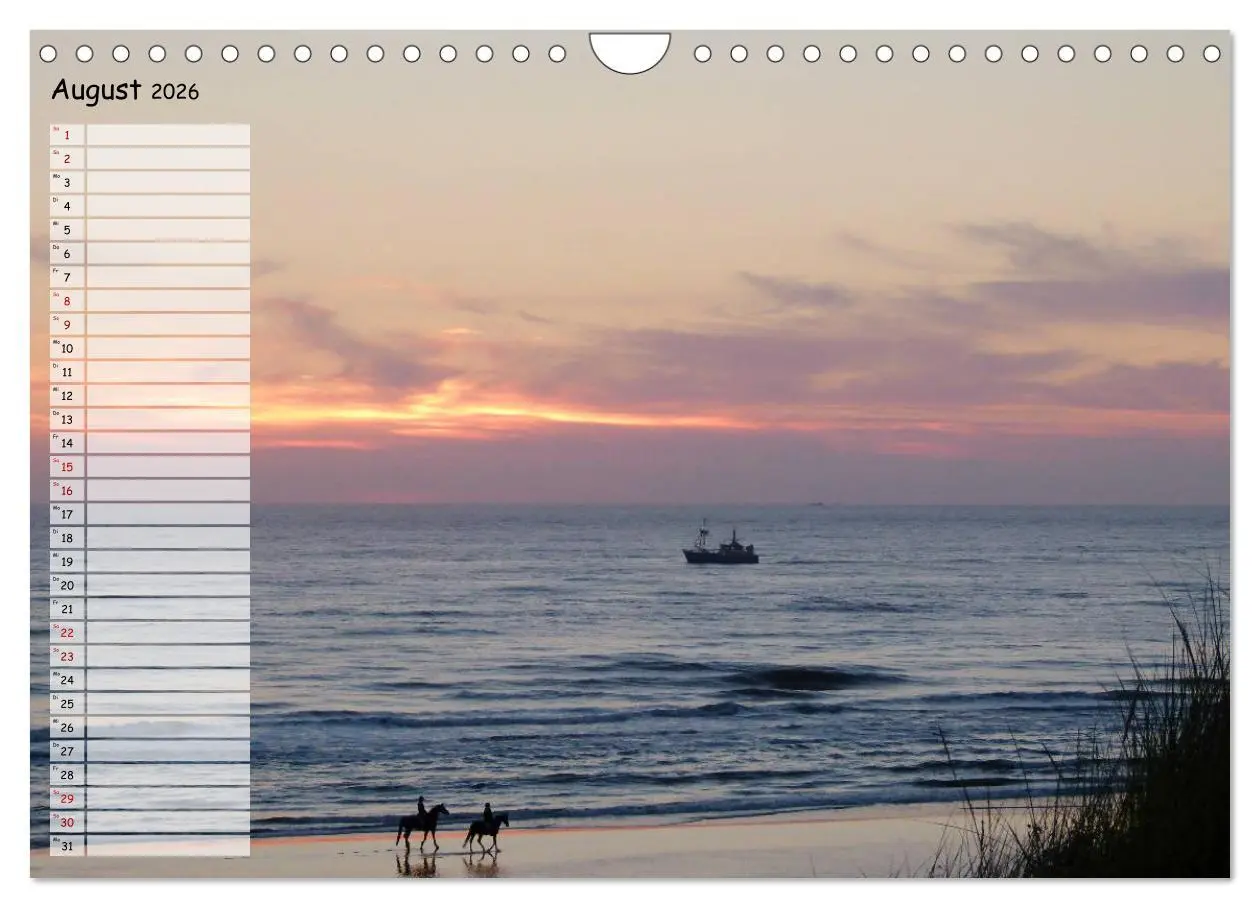 Bild: 9783457925485 | Egmond aan Zee (Wandkalender 2026 DIN A4 quer), CALVENDO...