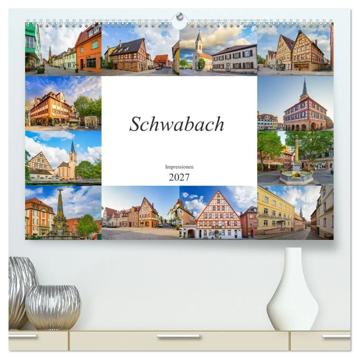 Cover: 9783569655485 | Schwabach Impressionen (hochwertiger Premium Wandkalender 2027 DIN...