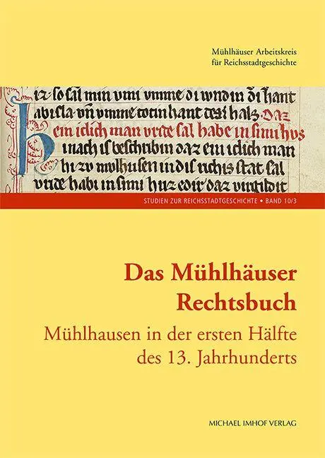 Cover: 9783731915485 | Das Mühlhäuser Rechtsbuch Band 3 | Christa Bertelsmeier-Kierst | Buch
