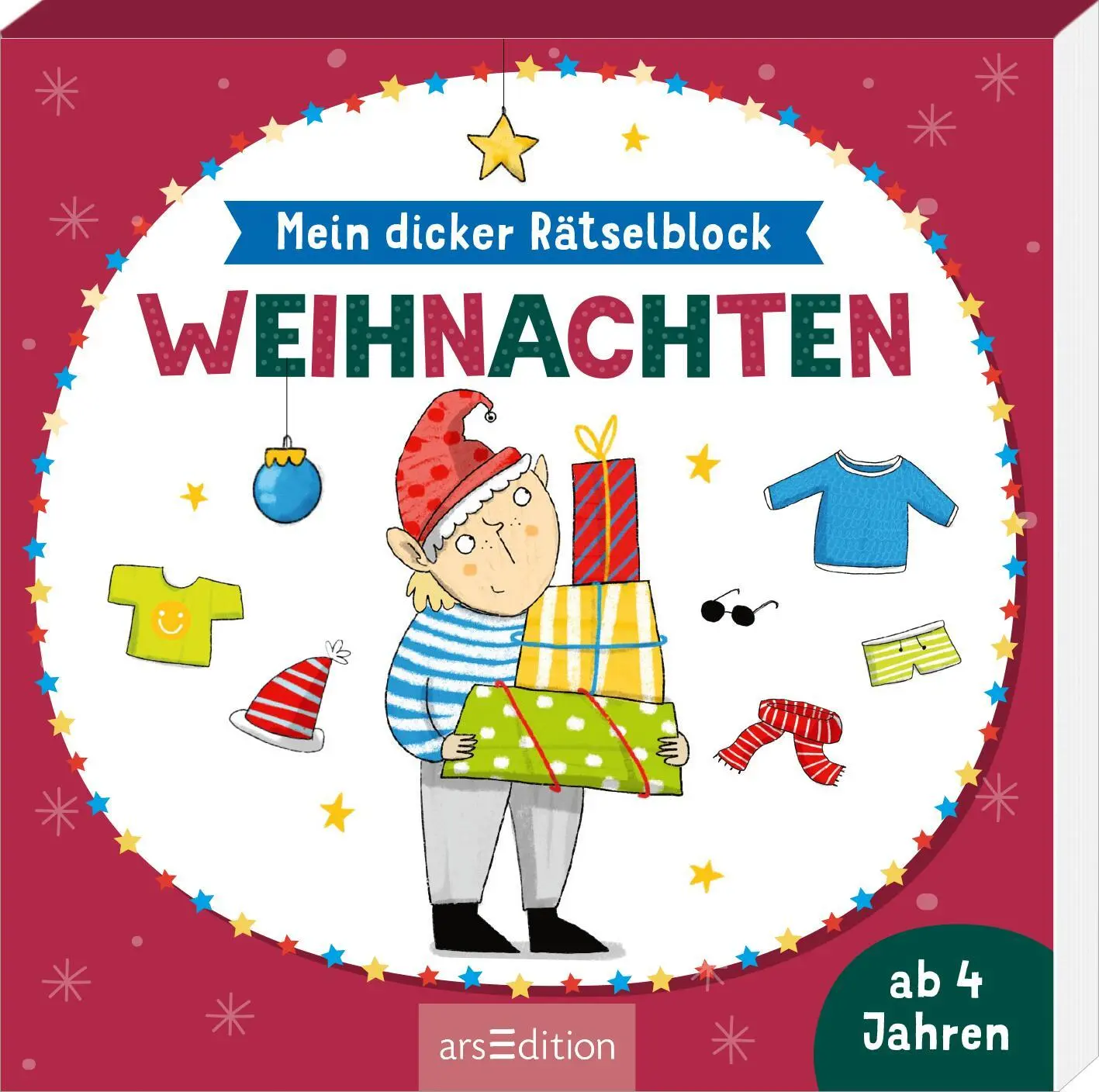 Cover: 9783845865485 | Mein dicker Rätselblock Weihnachten | Ab 4 Jahren | Sophia Schrade