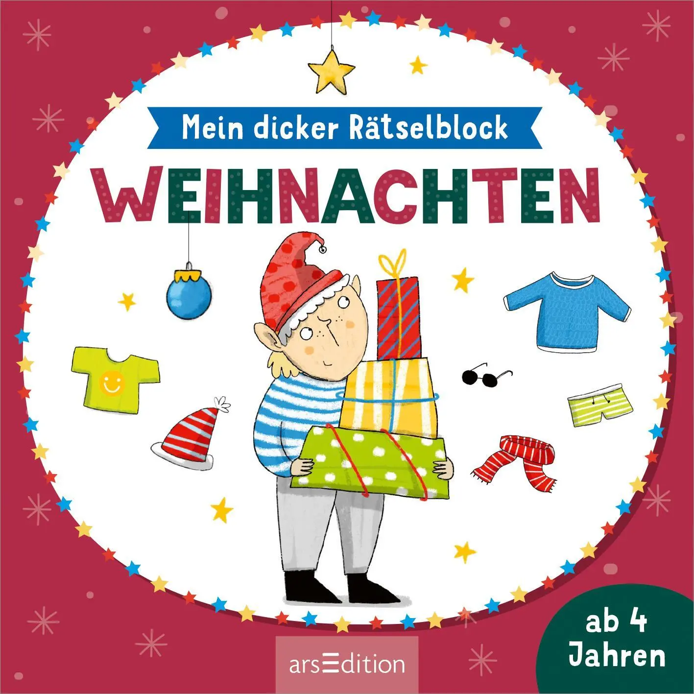 Bild: 9783845865485 | Mein dicker Rätselblock Weihnachten | Ab 4 Jahren | Sophia Schrade