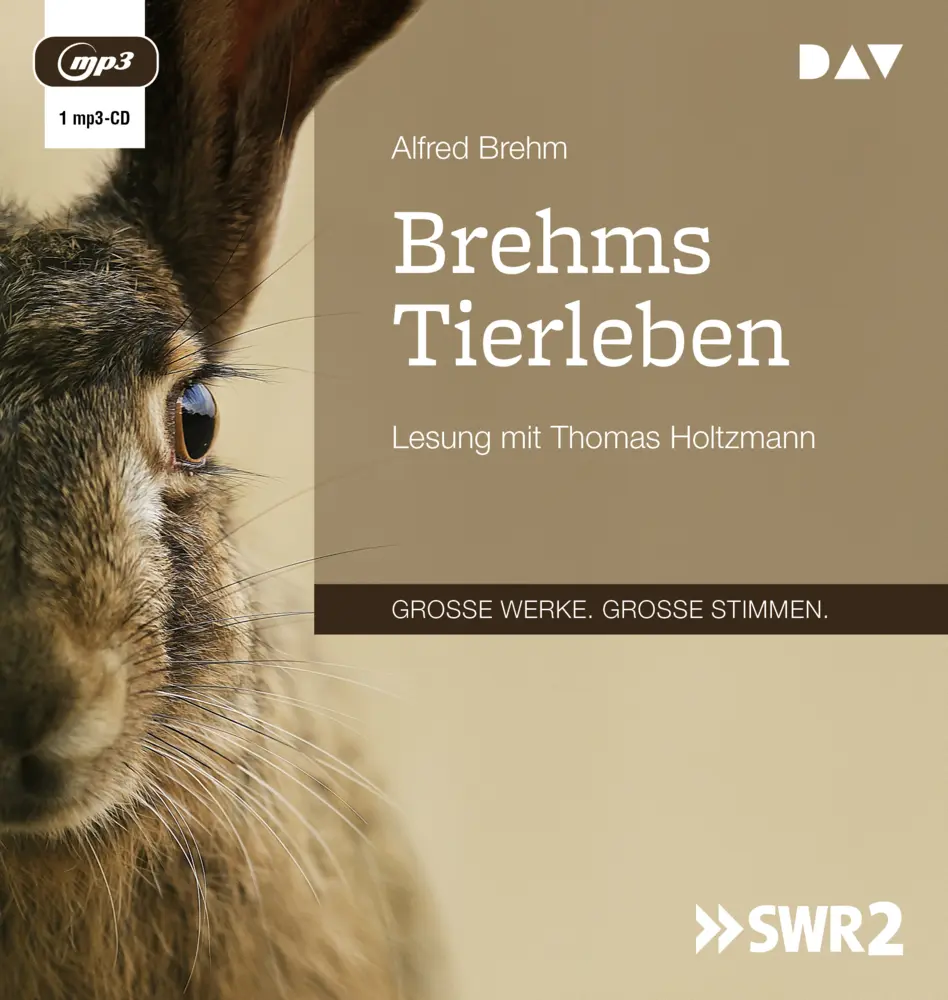 Brehms Tierleben,1 Audio-CD, 1 MP3