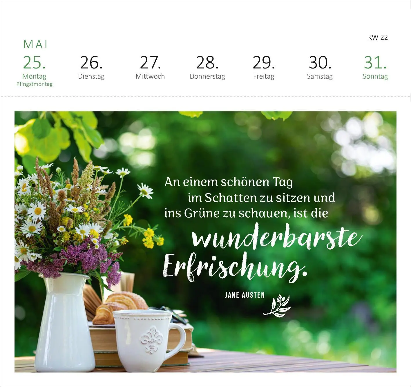 Bild: 4014489135685 | Postkartenkalender Gartenglück 2026 | Kalender | Spiralaufsteller