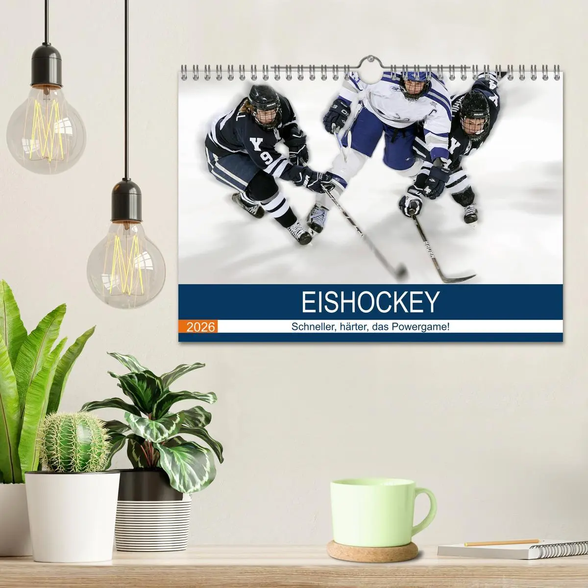 Bild: 9783457835685 | Eishockey! Schneller, härter, das Powergame! (Wandkalender 2026 DIN...