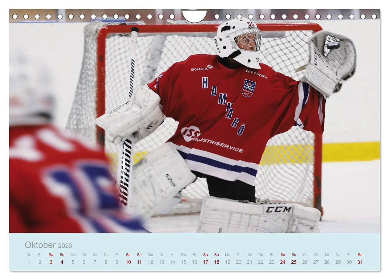 Bild: 9783457835685 | Eishockey! Schneller, härter, das Powergame! (Wandkalender 2026 DIN...