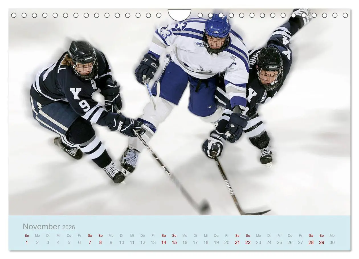 Bild: 9783457835685 | Eishockey! Schneller, härter, das Powergame! (Wandkalender 2026 DIN...