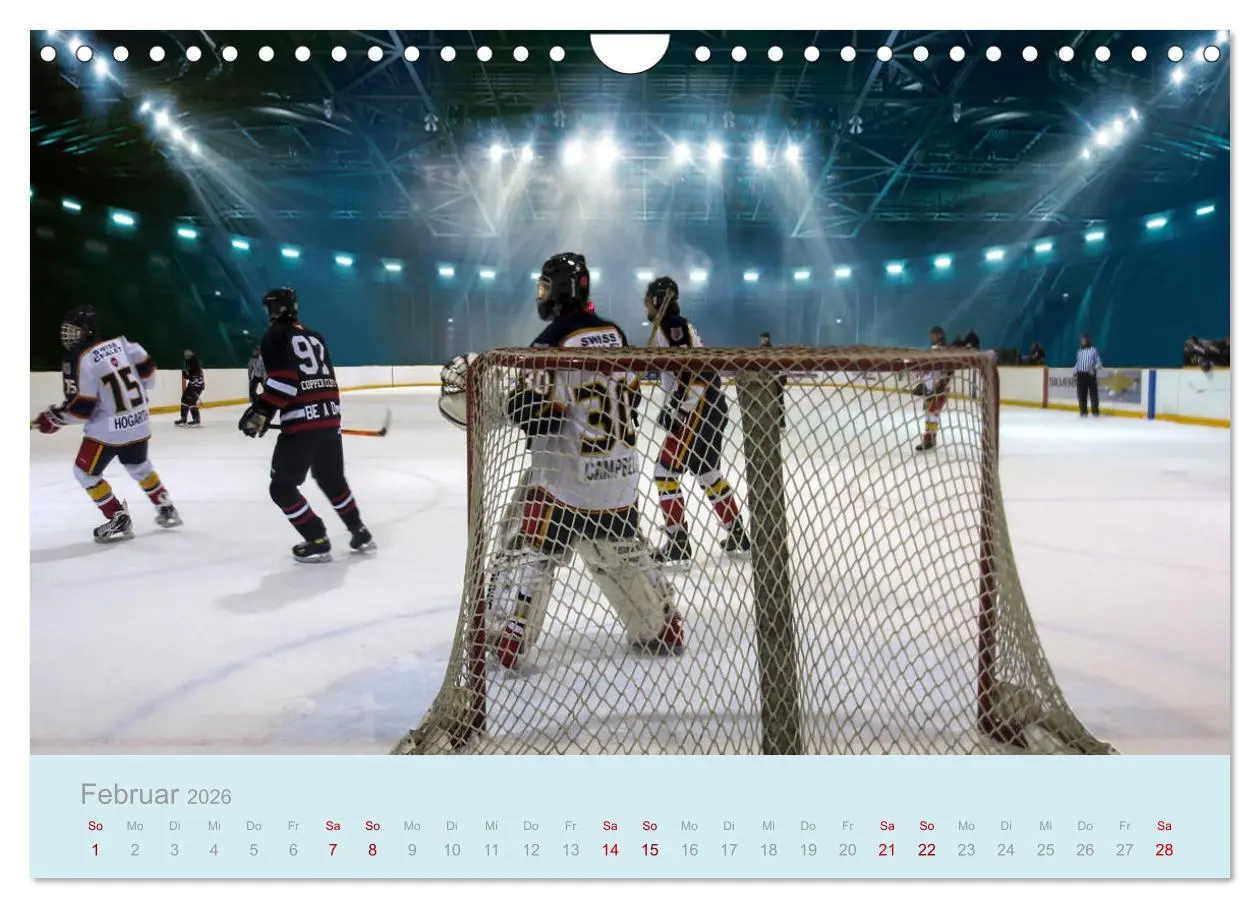 Bild: 9783457835685 | Eishockey! Schneller, härter, das Powergame! (Wandkalender 2026 DIN...