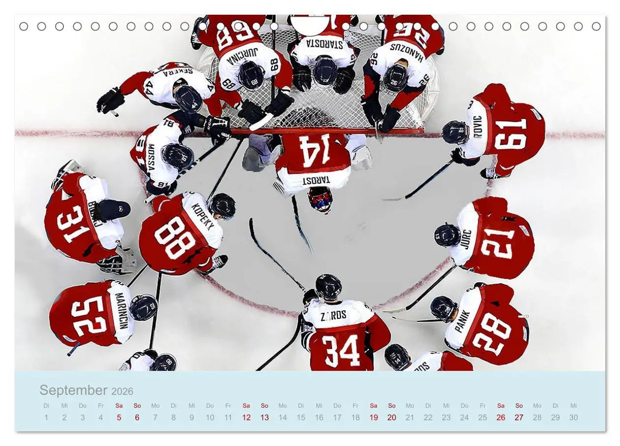 Bild: 9783457835685 | Eishockey! Schneller, härter, das Powergame! (Wandkalender 2026 DIN...