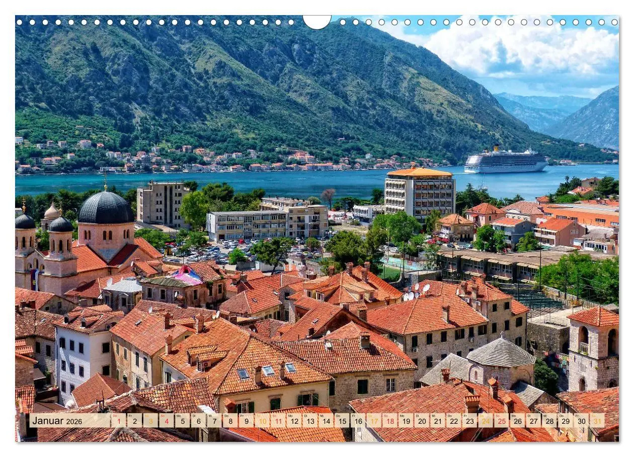 Bild: 9783457905685 | Reise nach Montenegro (Wandkalender 2026 DIN A3 quer), CALVENDO...