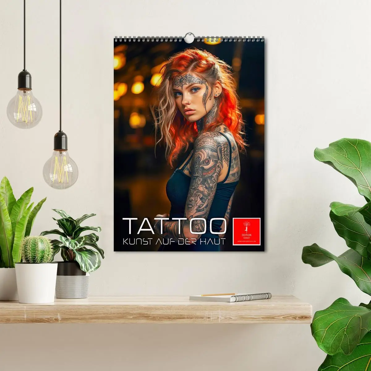 Bild: 9783516305685 | Tattoo Kunst auf der Haut (Wandkalender 2026 DIN A3 hoch), CALVENDO...