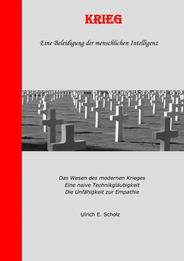 Cover: 9783759885685 | Krieg | Eine Beleidigung der menschlichen Intelligenz. DE | Scholz