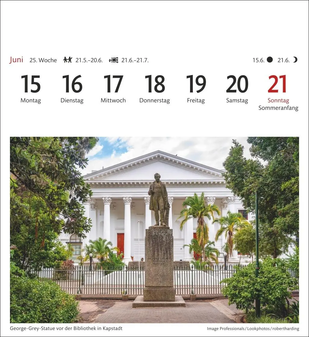 Bild: 9783840035685 | Südafrika &amp; Namibia Sehnsuchtskalender 2026 - Wochenkalender mit 53...