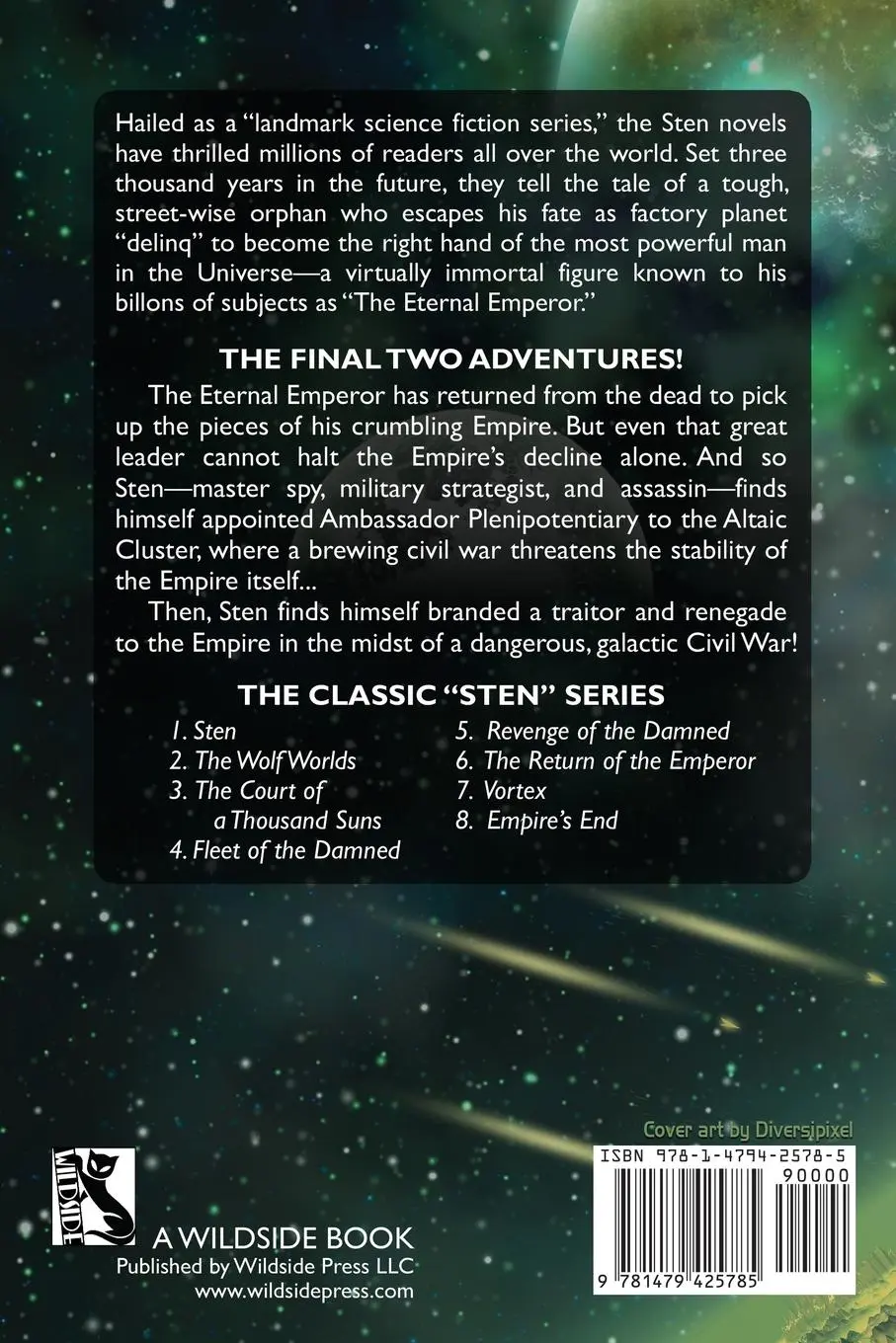 Rückseite: 9781479425785 | The Sten Omnibus #3 | Vortex, Empire's End | Allan Cole (u. a.) | Buch