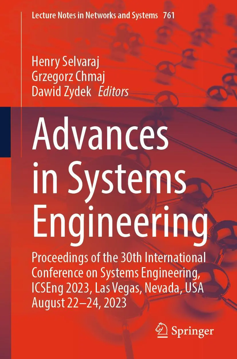 Cover: 9783031405785 | Advances in Systems Engineering | Henry Selvaraj (u. a.) | Taschenbuch