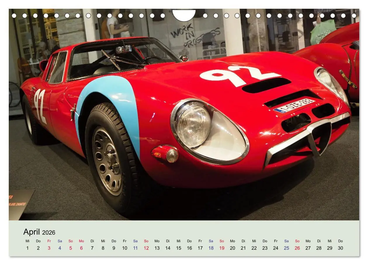 Bild: 9783457375785 | Traumautos in Rot (Wandkalender 2026 DIN A4 quer), CALVENDO...