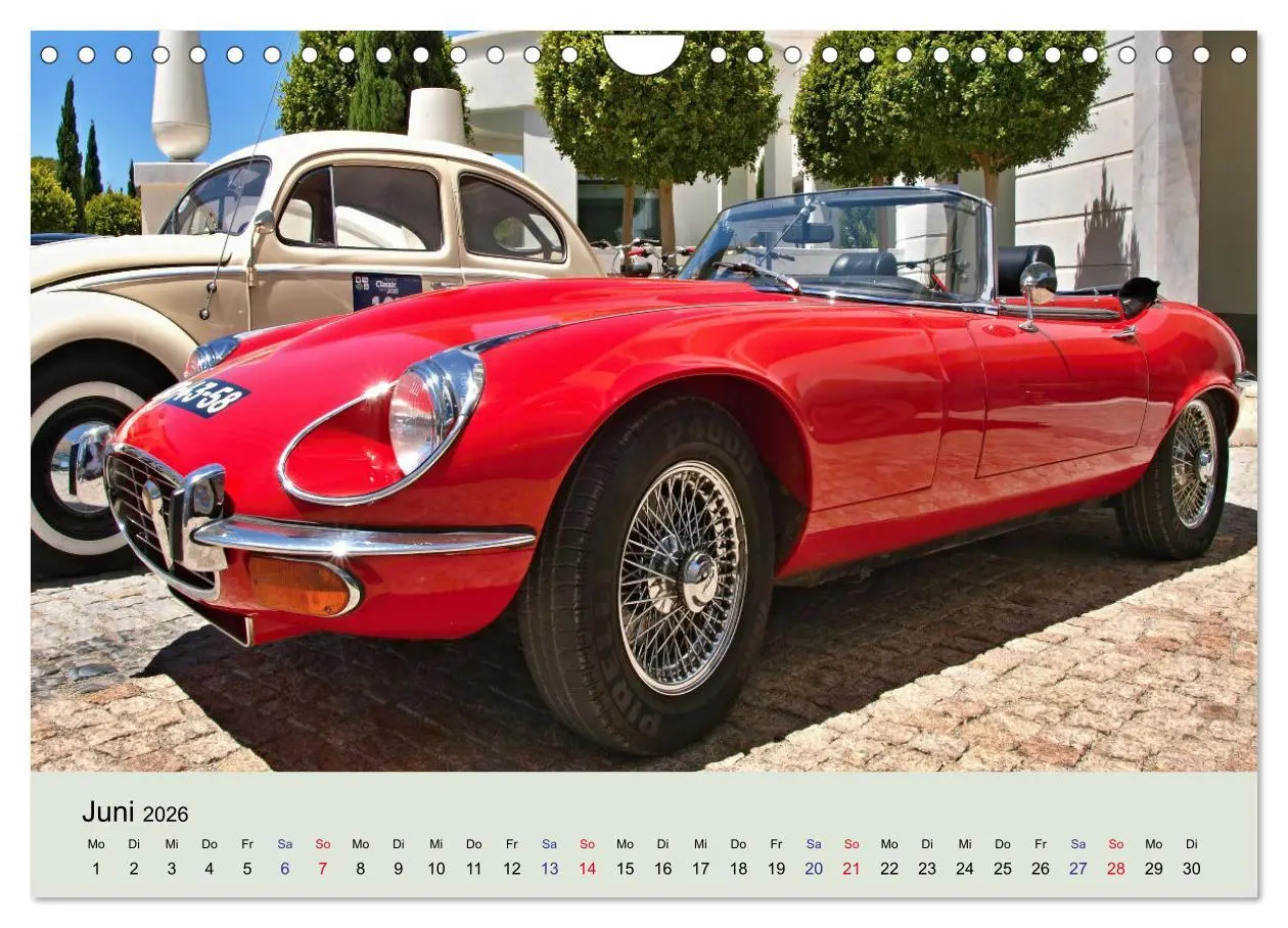 Bild: 9783457375785 | Traumautos in Rot (Wandkalender 2026 DIN A4 quer), CALVENDO...