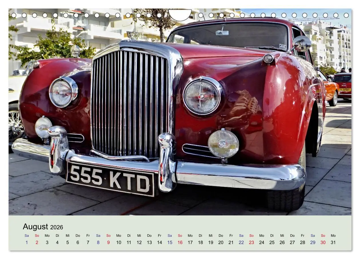 Bild: 9783457375785 | Traumautos in Rot (Wandkalender 2026 DIN A4 quer), CALVENDO...