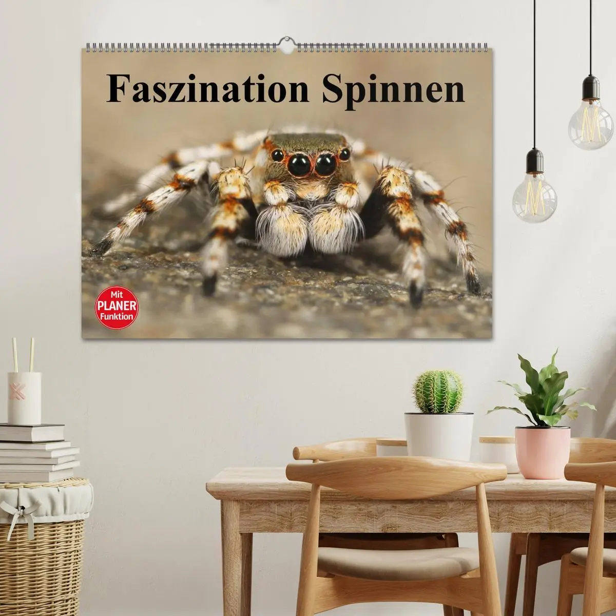 Bild: 9783457995785 | Faszination Spinnen (Wandkalender 2026 DIN A2 quer), CALVENDO...