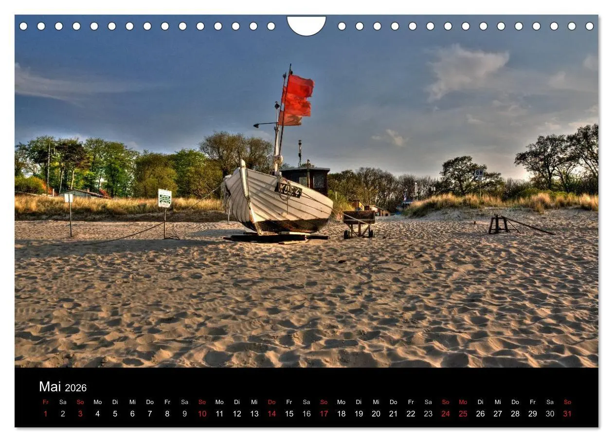 Bild: 9783516225785 | Impressionen von der Insel Usedom (Wandkalender 2026 DIN A4 quer),...