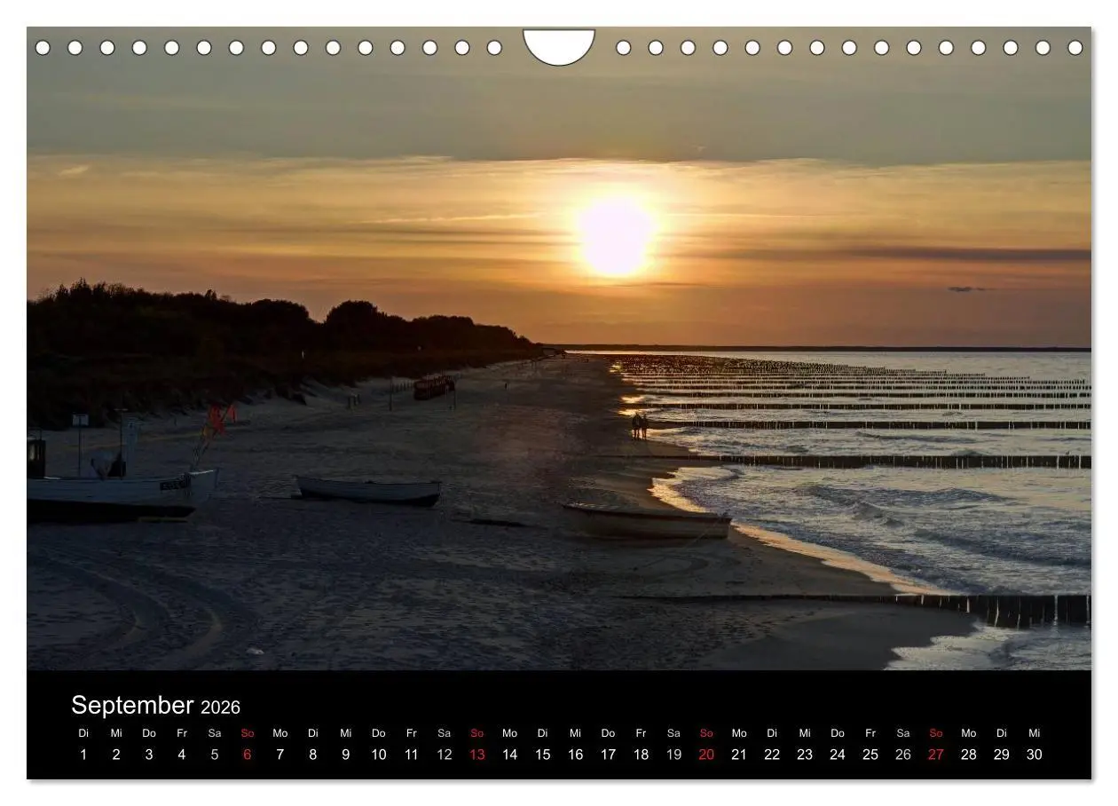 Bild: 9783516225785 | Impressionen von der Insel Usedom (Wandkalender 2026 DIN A4 quer),...