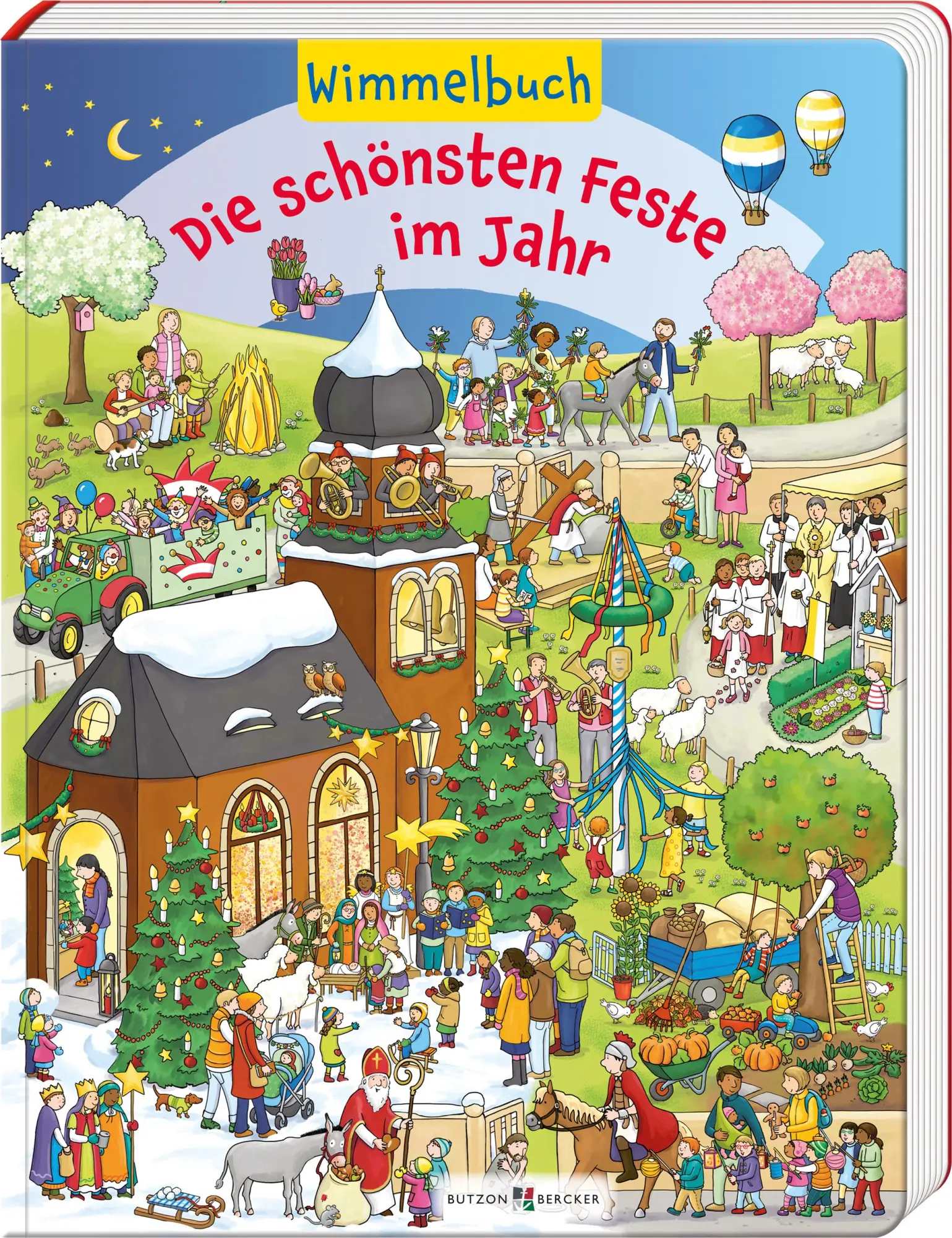 Cover: 9783766635785 | Die schönsten Feste im Jahr | Wimmelbuch | Vera Lörks | Buch | 10 S.