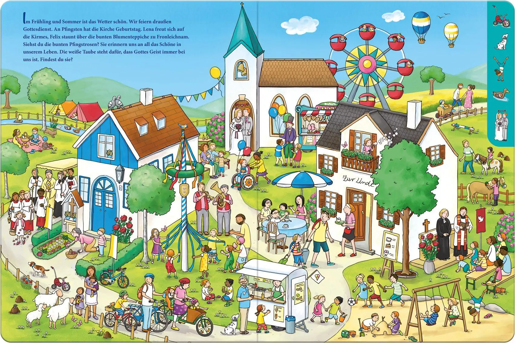 Bild: 9783766635785 | Die schönsten Feste im Jahr | Wimmelbuch | Vera Lörks | Buch | 10 S.