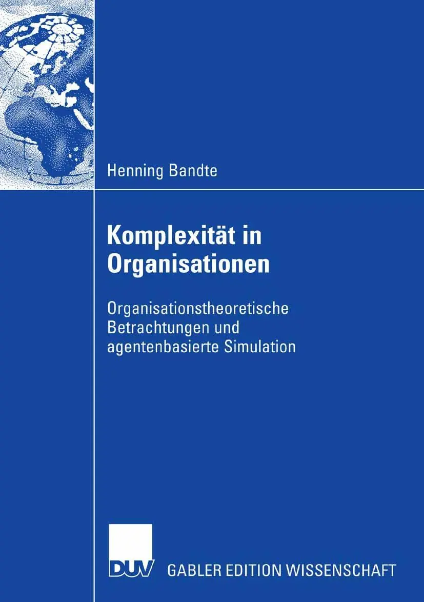 Cover: 9783835005785 | Komplexität in Organisationen | Henning Bandte | Taschenbuch | xix
